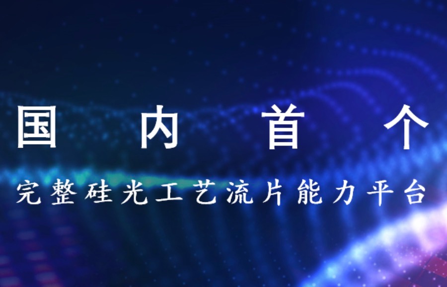 國(guó)內(nèi)首個(gè)具有完整硅光工藝流片能力的硅光平臺(tái)